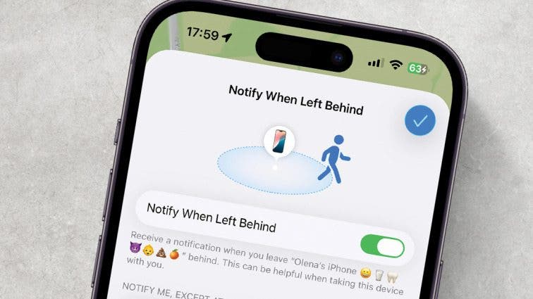 How to Disable Device Left Behind Alerts on iPhone