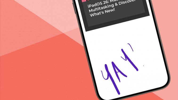 How to Use Markup to Add a Drawing to an Email on iPhone