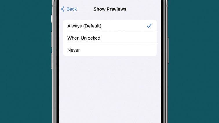 Keep Your Message Notifications Private (iOS 17)