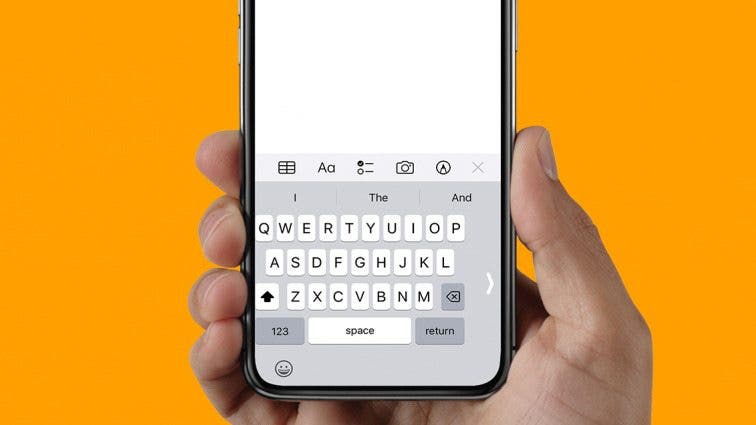 one hand keyboard top image