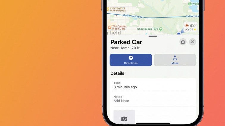 Where Did I Park My Car? Find Parked Car Location on iPhone