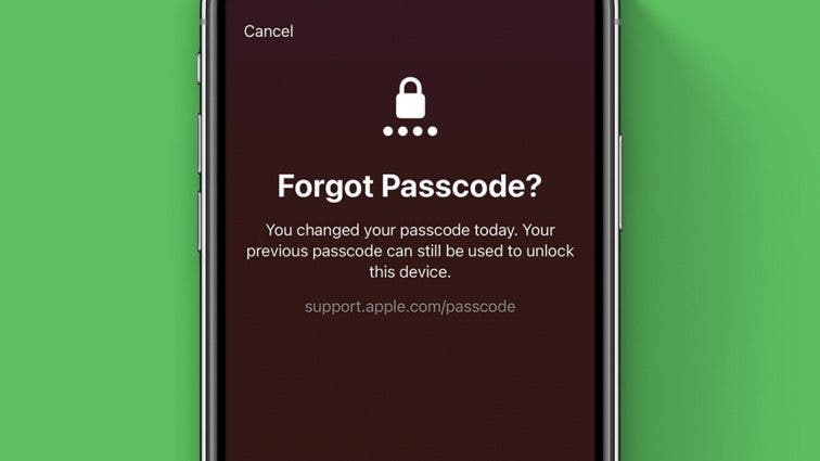 Temporarily Use Old Passcode on iPhone (iOS 17)