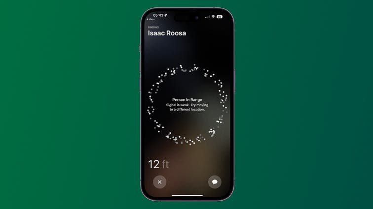 Find Your Friends’ Precise Location on iPhone (iPhone 15)