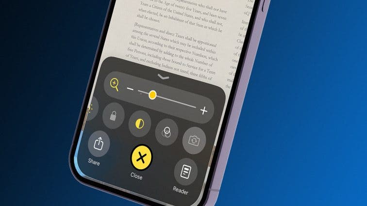 How to Use Reader Mode in the Magnifier App on an iPhone