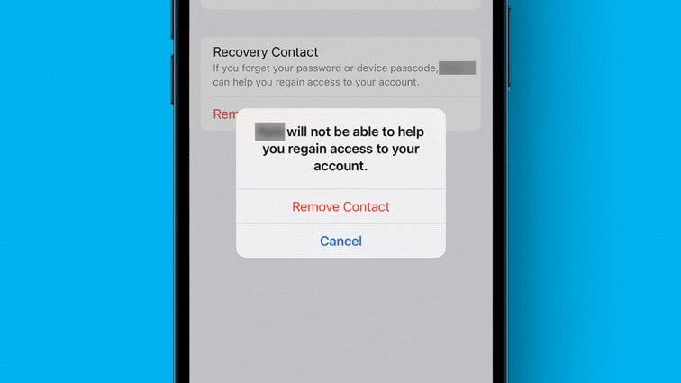 Add or Remove Recovery Contacts from Your Apple ID