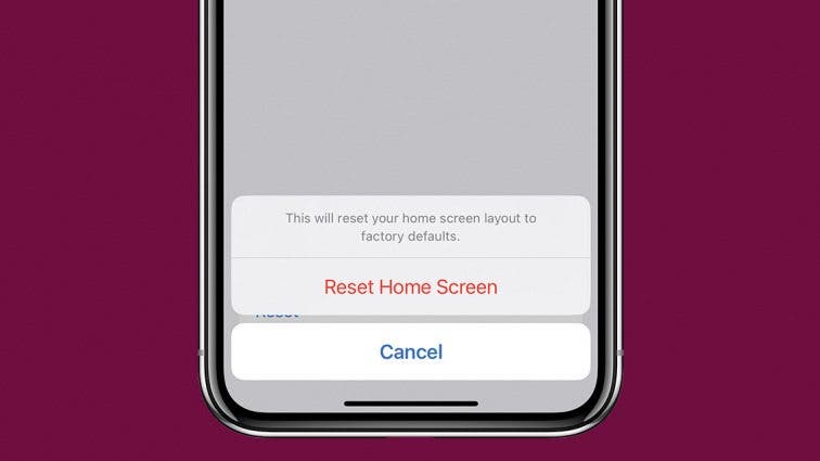 Keep Your Home Screen Organized by Resetting the Layout (2023)