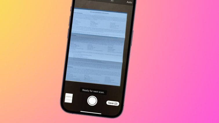 Easily Use Your iPhone to Scan Documents
