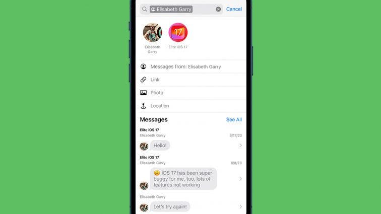How to Search Text Messages on iPhone Easily (iOS 17)