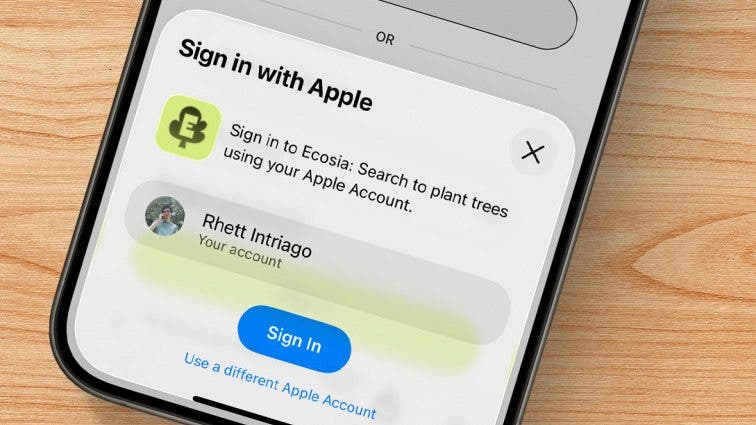Securely Sign In Using Your Apple Account