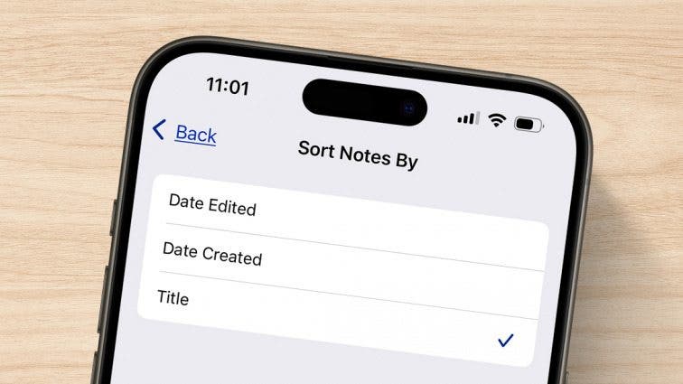 How to Sort Notes Alphabetically on Your iPhone & iPad