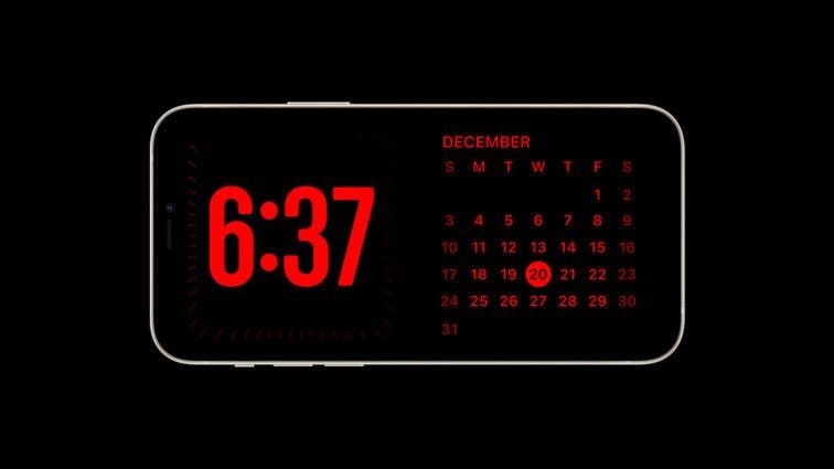 How to Get Digital Clock on Standby