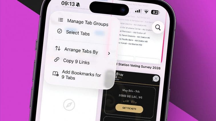 How to Copy All URLs in a Tab Group