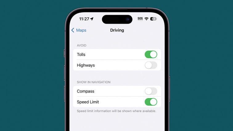 The Easiest Way to Avoid Tolls & Highways in Apple Maps