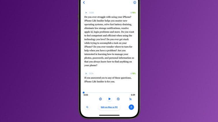 How to Transcribe Voice Memos on iPhone & iPad