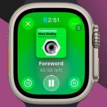 How to Listen to Audiobooks on an Apple Watch