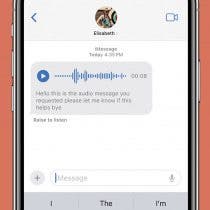 iOS 17: Voice Message Transcription Not Working