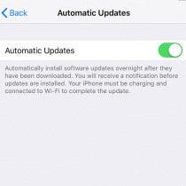 automatic updates top image