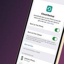 How to Back Up Your iPhone to iCloud