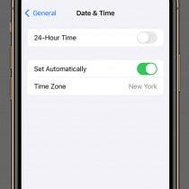 Easily Adjust Your Data & Time Settings on iPhone & iPad (iOS 17)