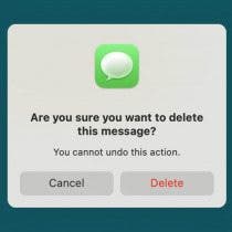 How to Delete Text Messages on Mac
