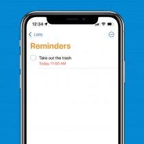 how to delete reminders on iPhone