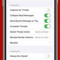 How to Turn Off Email Threads in Mail (iOS 17)