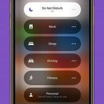 Focus Modes & Do Not Disturb on iPhone