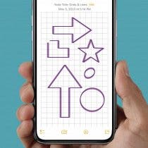 Neat & Tidy Notes: How to Draw with Lines & Grids in the Notes App