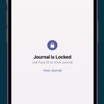 How to Lock the Journal App