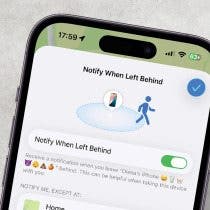 How to Disable Device Left Behind Alerts on iPhone
