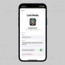 how to find lost apple watch 