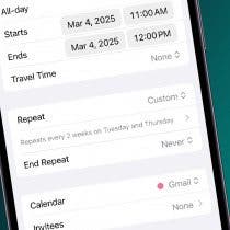 How to Add Recurring Events to iPhone Calendar