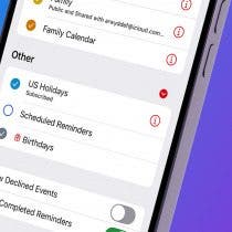 How to Remove Calendar Reminders on iPhone