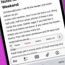 How to Select All on an iPhone or iPad