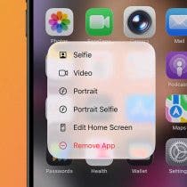 Quick Launch a Selfie with a Shortcut You Didn't Know Exists