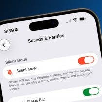 How to Turn Silent Mode On & Off on iPhone