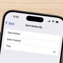 How to Sort Notes Alphabetically on Your iPhone & iPad
