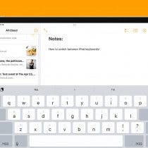 How to Switch between the Touchscreen & Hardware Keyboard on Your iPad