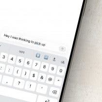 The Fastest Way to Type Numbers on an iPhone
