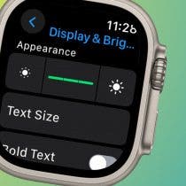 How to Turn Up Apple Watch Brightness
