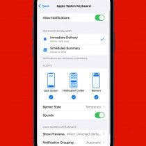 How to Turn Off Apple Watch Keyboard Notification (iOS 17)