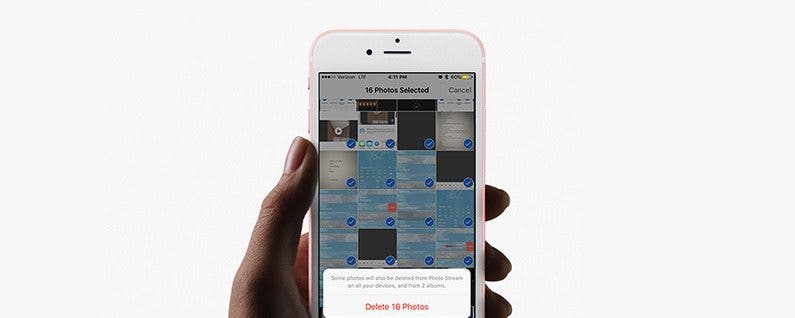 How to Mass Delete Photos from iPhone