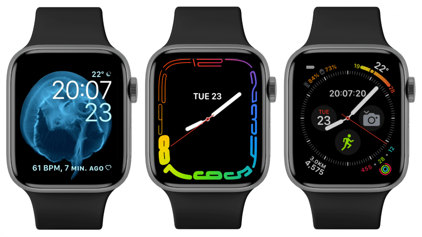 how to switch apple watch face
