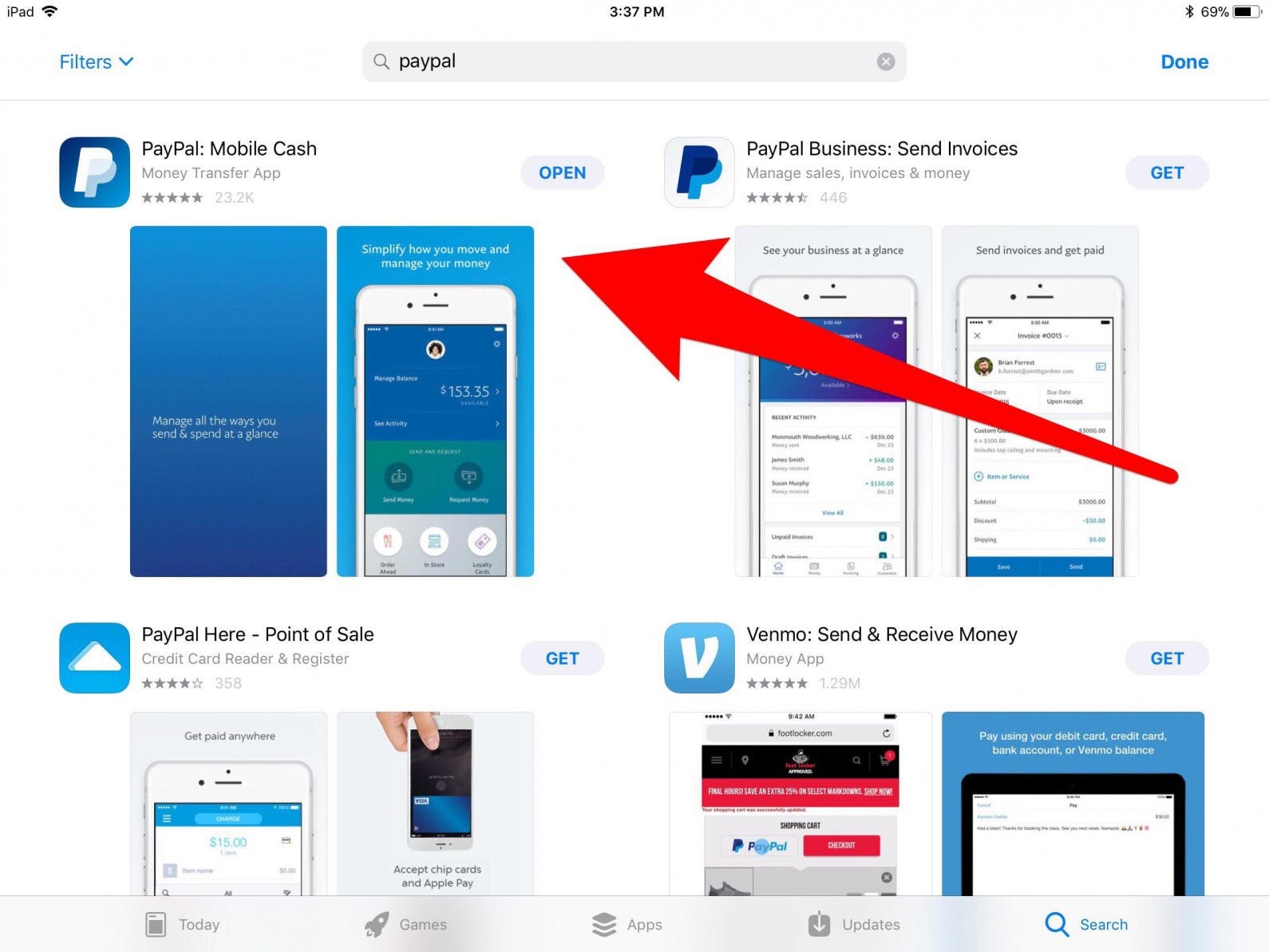 How to Get the PayPal App for iPad iPhone Apps for iPad