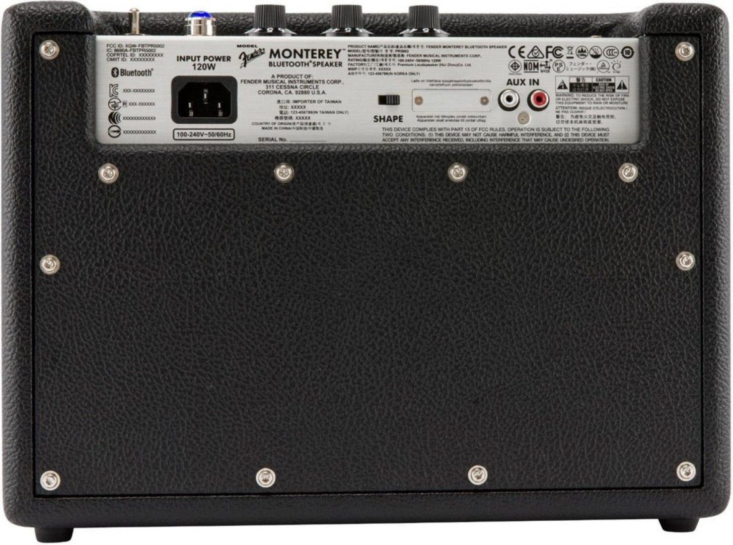 Review: Fender Monterey Bluetooth Speaker Review: Fender Monterey Bluetooth Speaker