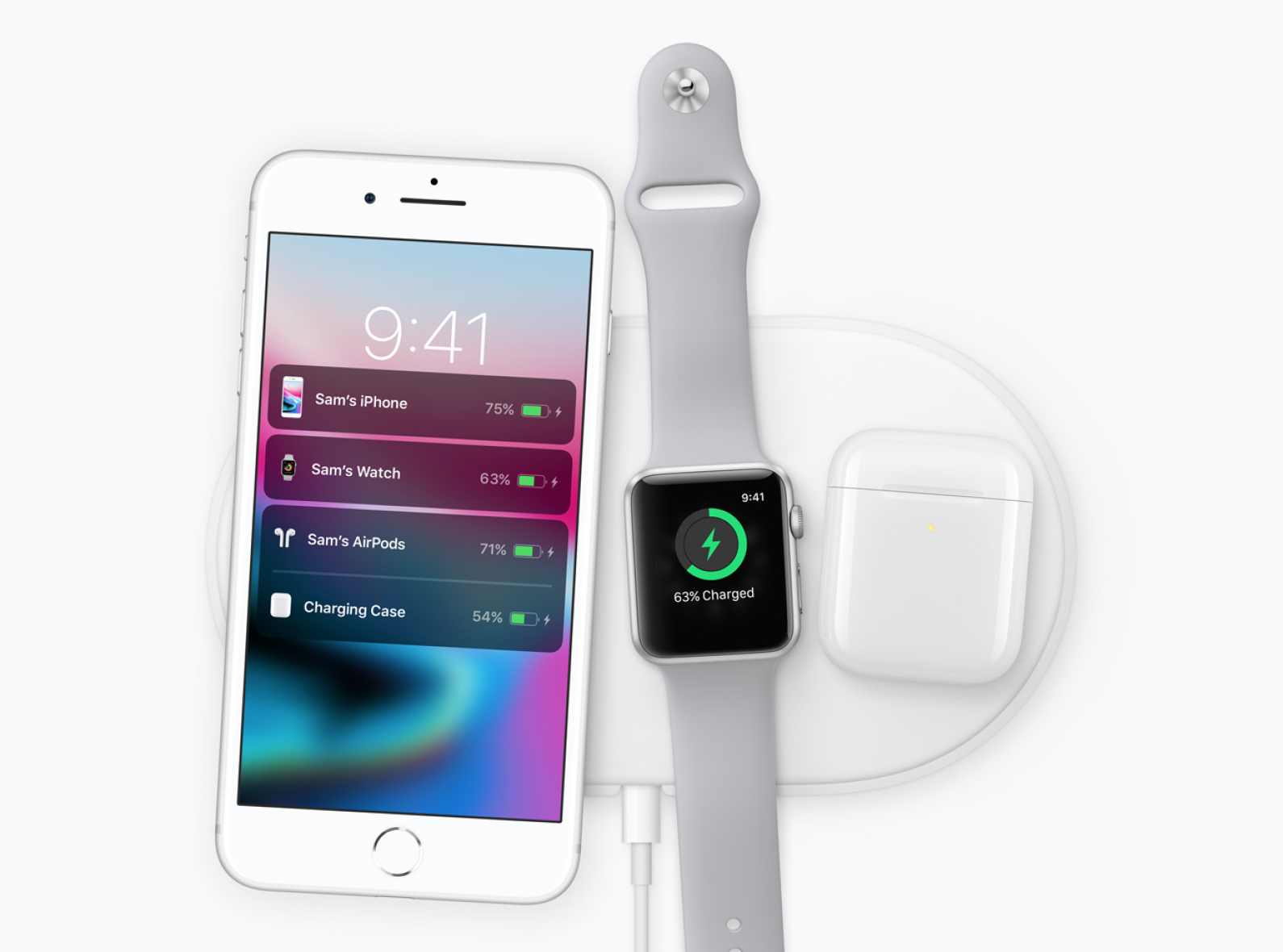 iphone charging station