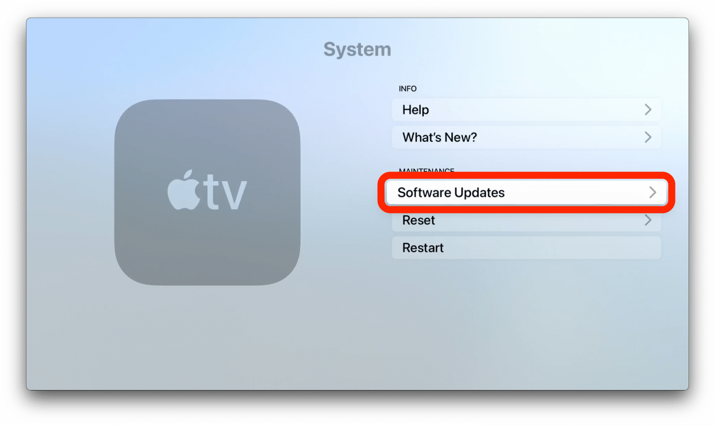 How to Update Apple TV