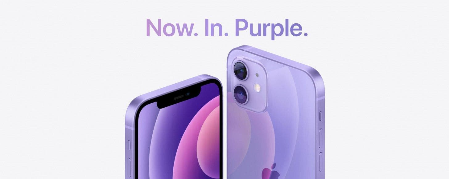 It S Purple Iphone 12 Color Surprise At Apple Event It S Purple Iphone 12 Color Surprise At Apple Event