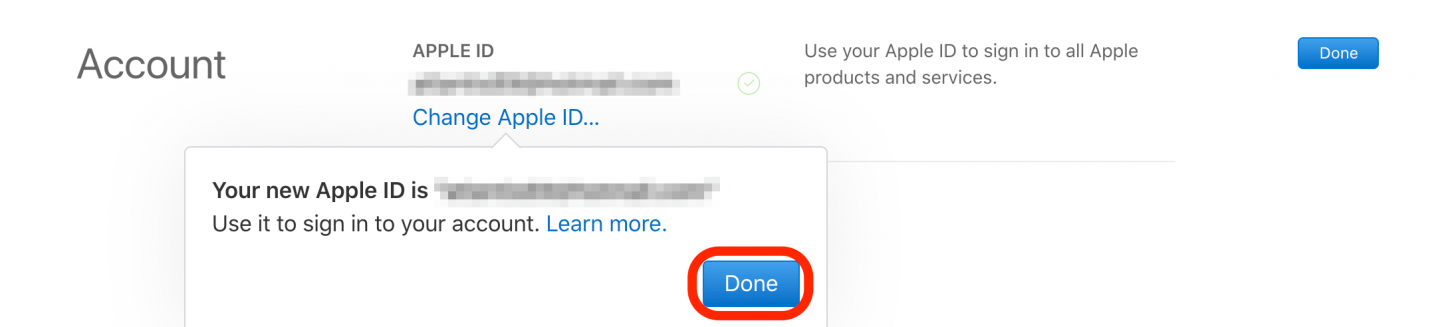 can you change your apple id on phone