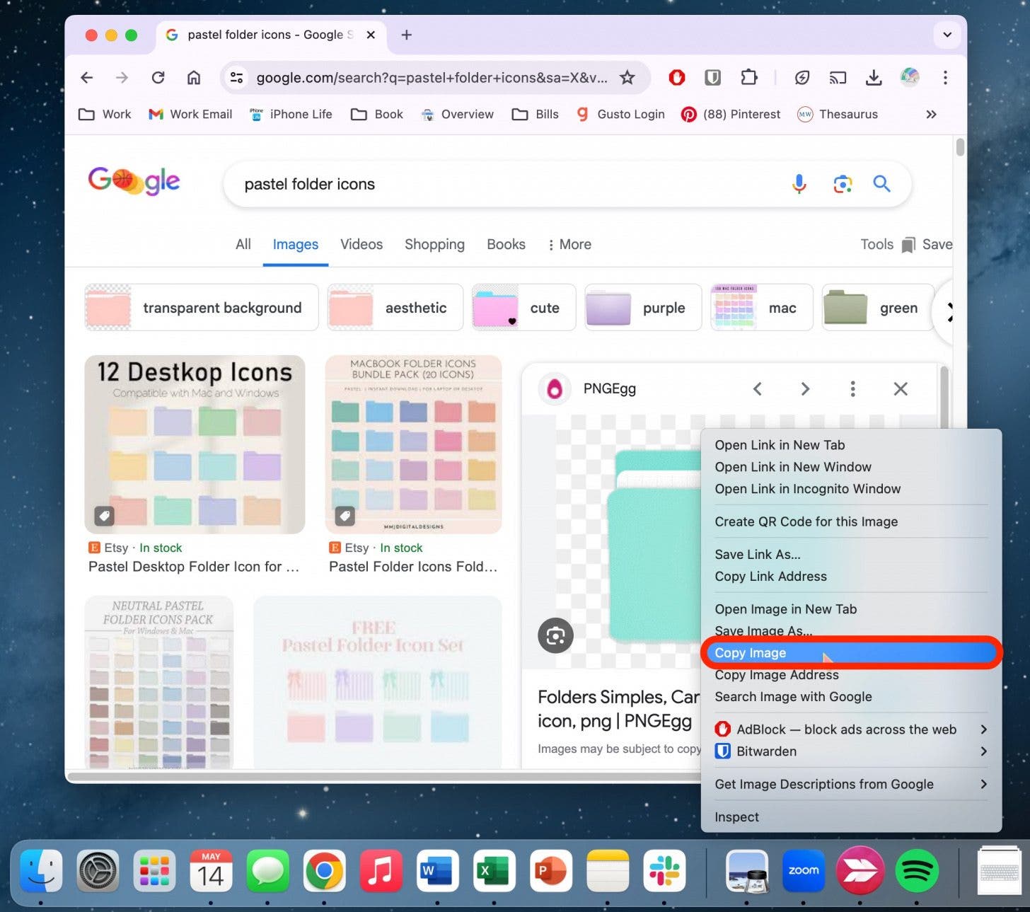 how to change color of folder on macbook